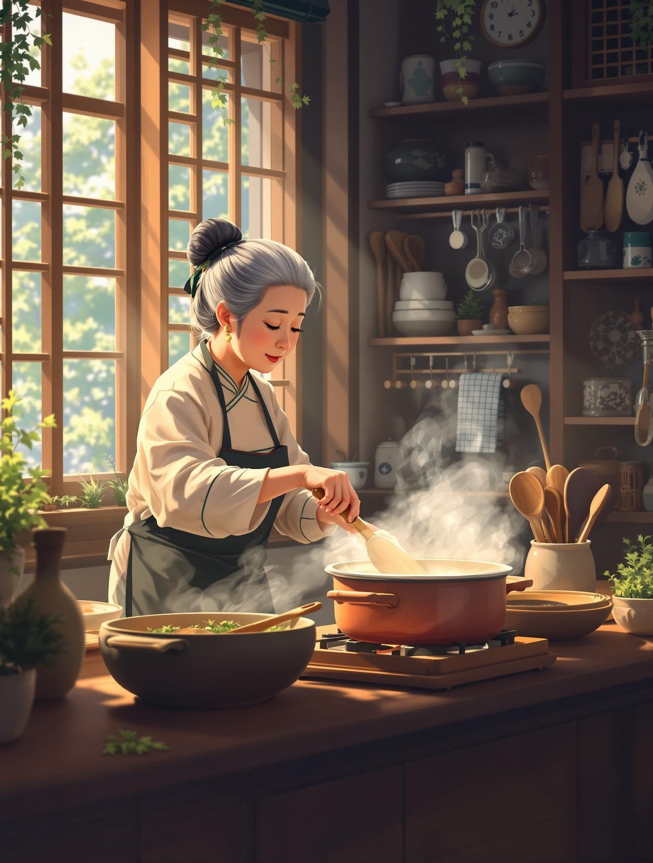 红果短剧 外婆的菜谱 - 家庭温情回忆，年代记忆治愈短剧